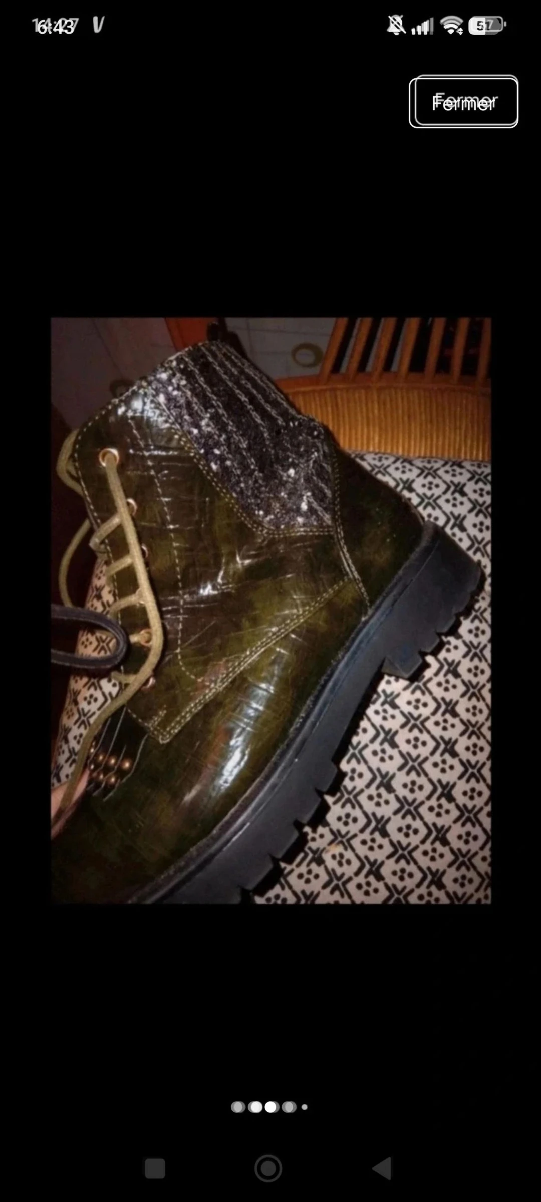 Botas com cadarço – photo 3